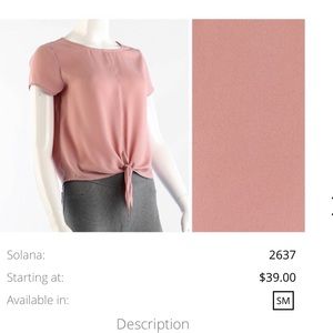 NWT Piphany Solona (Size SM).